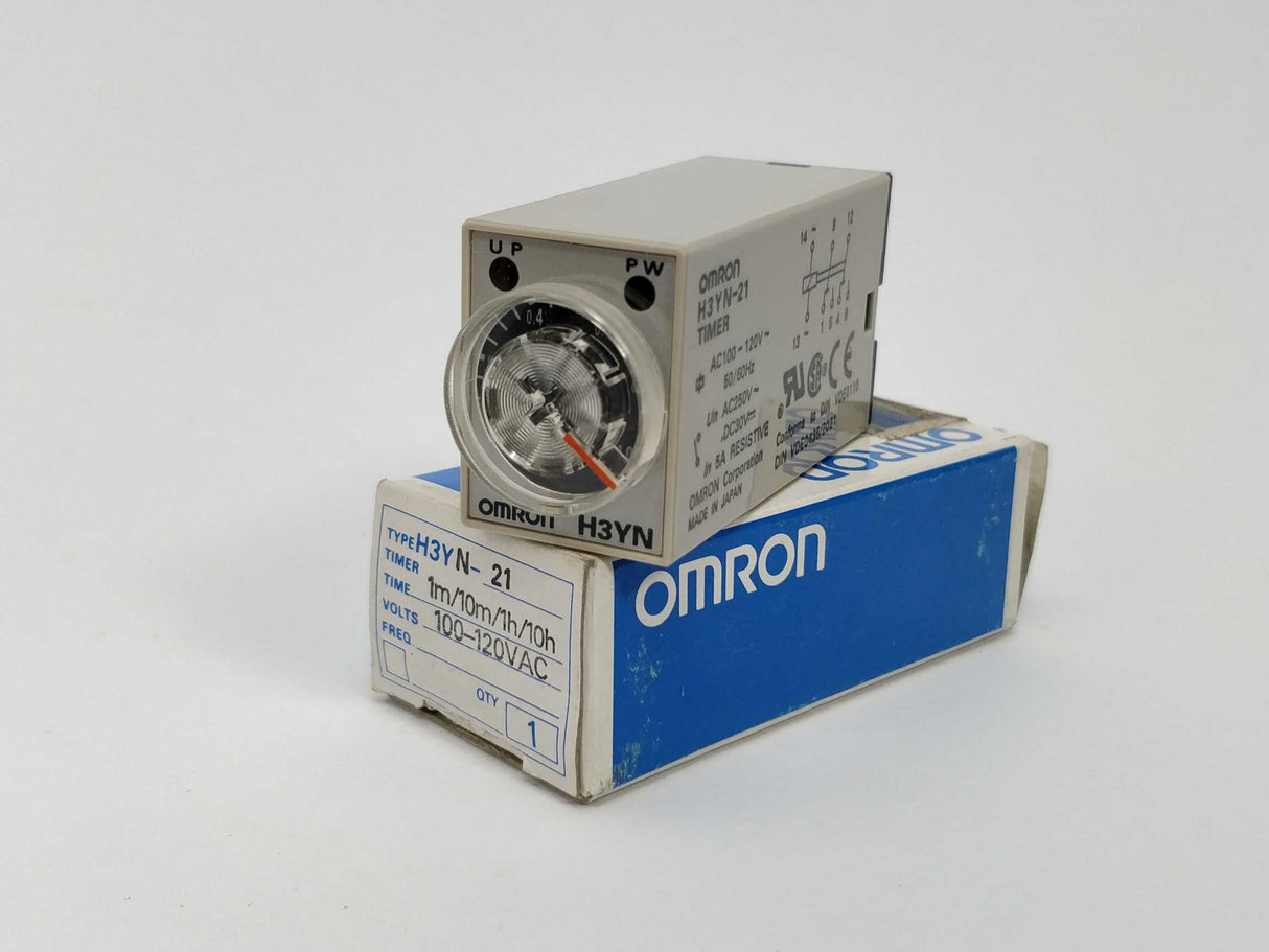 OMRON H3YN-21 Timer Relay 1m/10m/1h/10h