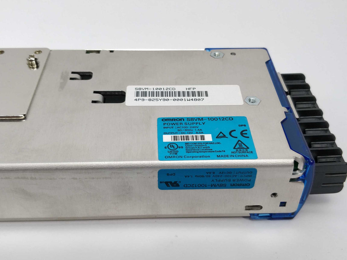 OMRON S8VM-10012CD Power supply 12VDC 8.5A