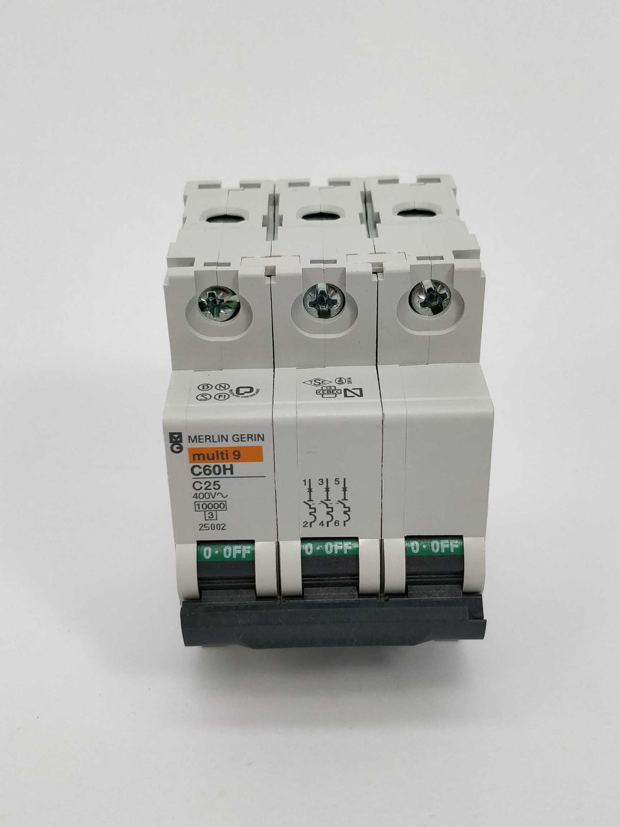 Merlin Gerin C60H C25 3P 25A 400V multi9 25002