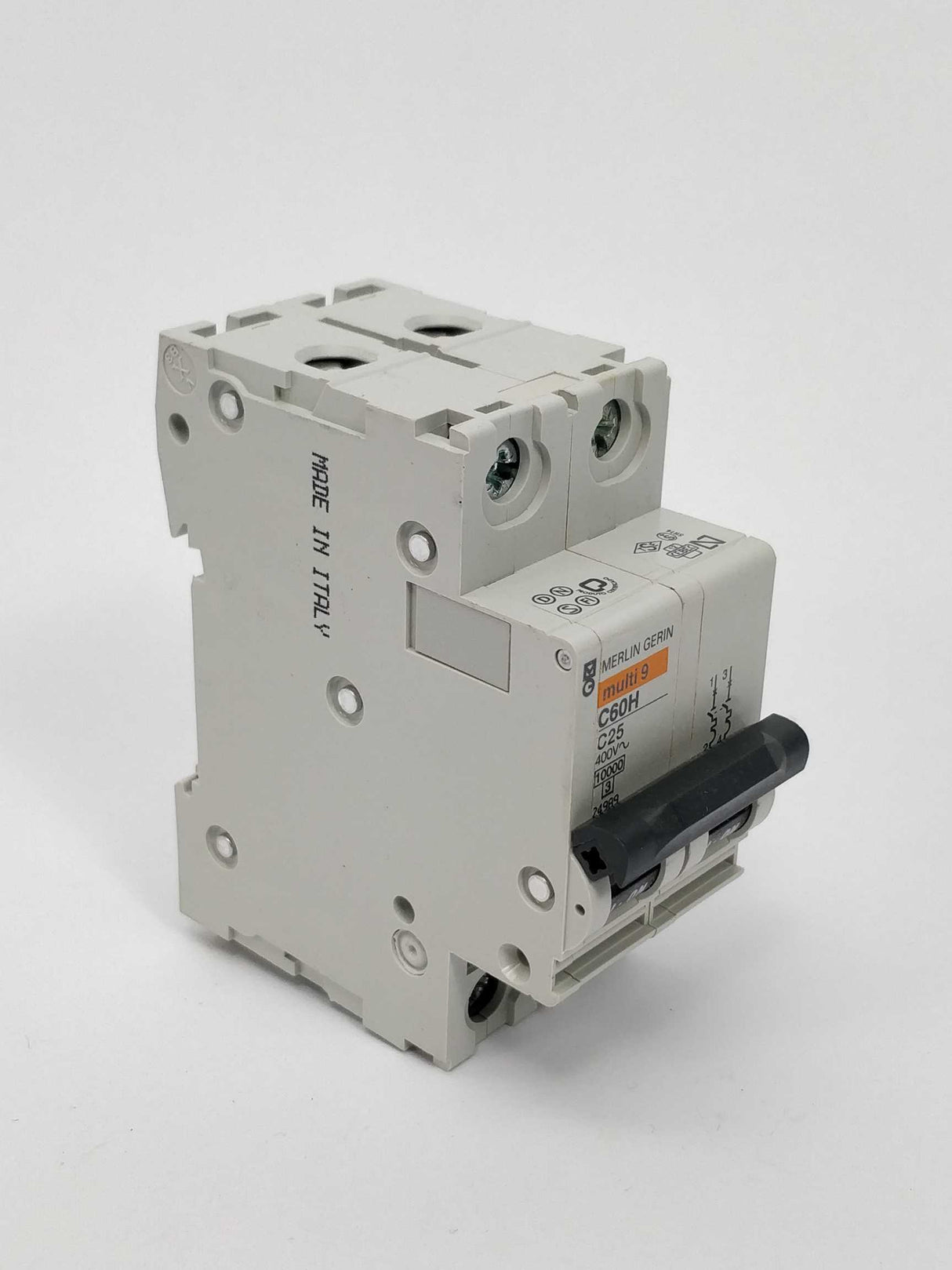 Merlin Gerin C60H 2P C 25A multi9 24989 circuit breaker