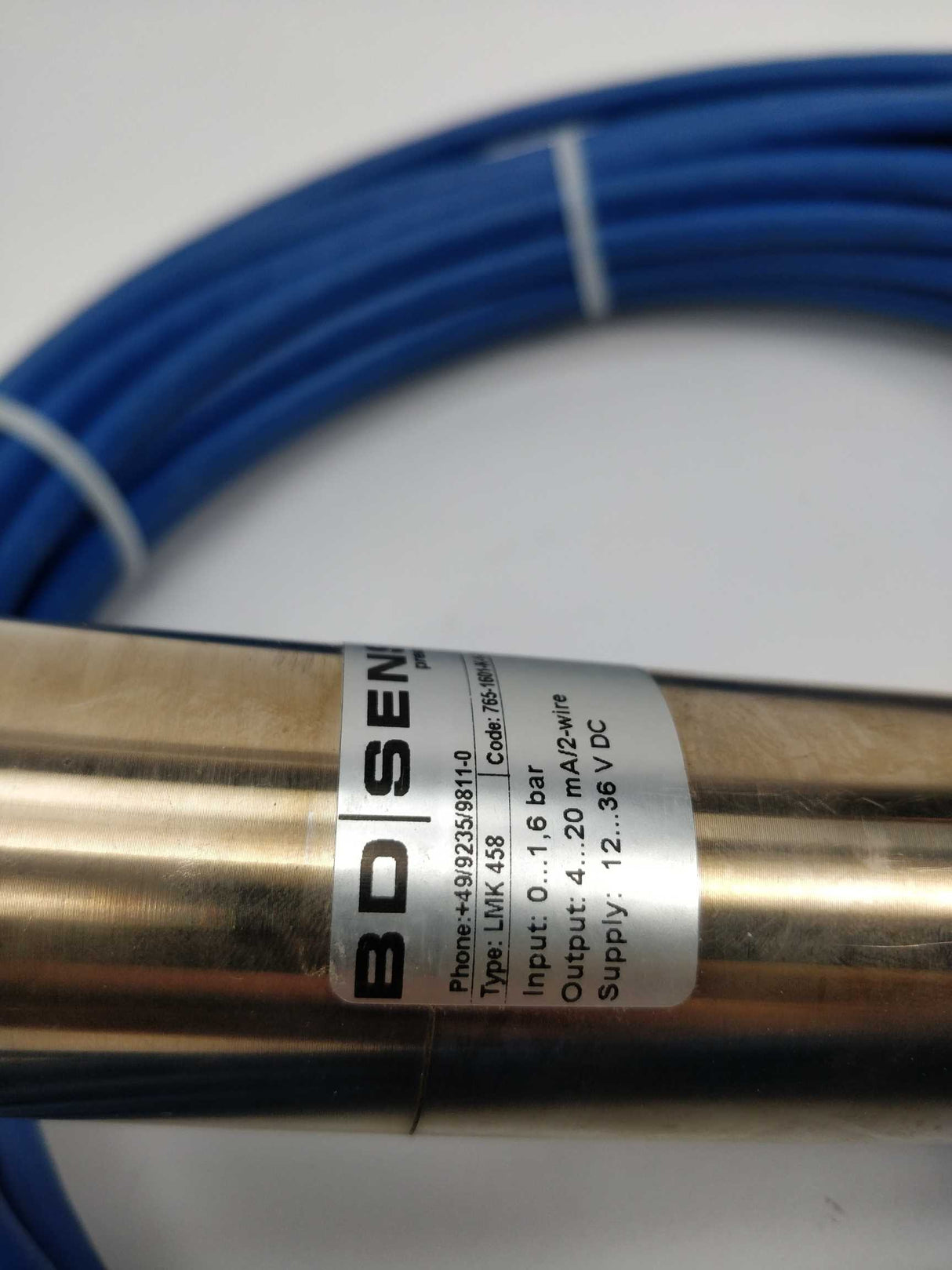 BD Sensors LMK 458 Probe for marine and offshore 0...1,6bar