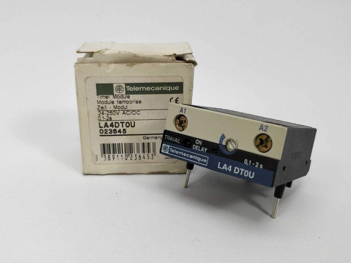 TELEMECANIQUE LA4DT0U 023645 Timer module 0.1-2s