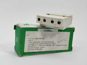 Schneider Electric LUFN20 Auxiliary contact block 2A 24VDC