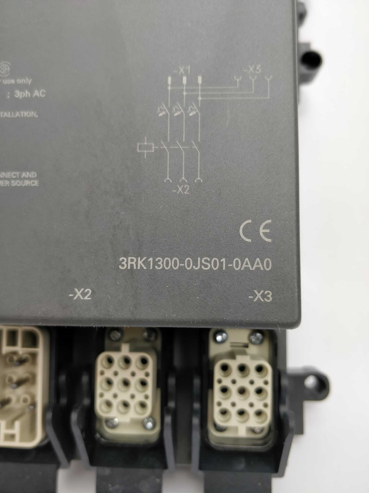 Siemens 3RK1300-0JS01-0AA0 EM300DS Electromechanical direct starter