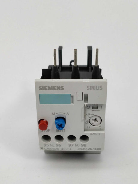 Siemens 3RU1126-1EB0 Overload relay 2.8...4 A