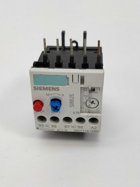 Siemens 3RU1116-1KB0 Overload relay 9...12 A