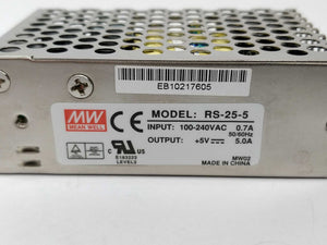 Mean Well RS-25-5 Switching power supply 5V 5A