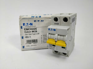 Eaton EMCH225 Miniature circuit breaker 25A 10kA type C DP