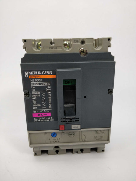 Merlin Gerin NS100H Compact NS100-160-250 TM100D