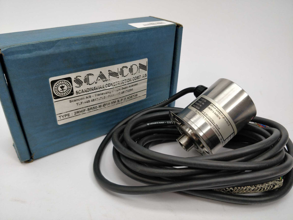 Scancon 2RHIF-SR50-M-Ø14-5M-S-P.O.938739 Incremental Encoder
