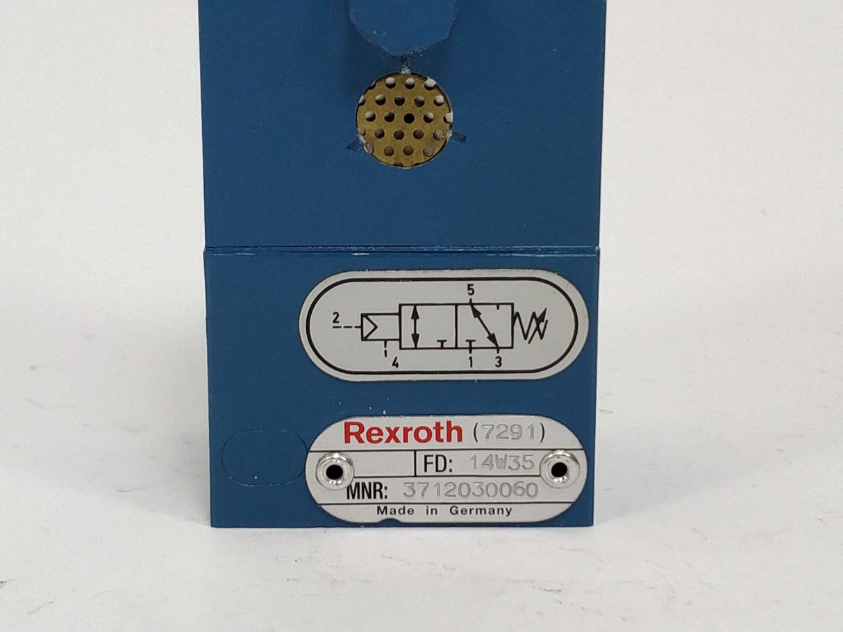 Rexroth 3712030060 7291 FD 14W35 Pneumatic directional valve