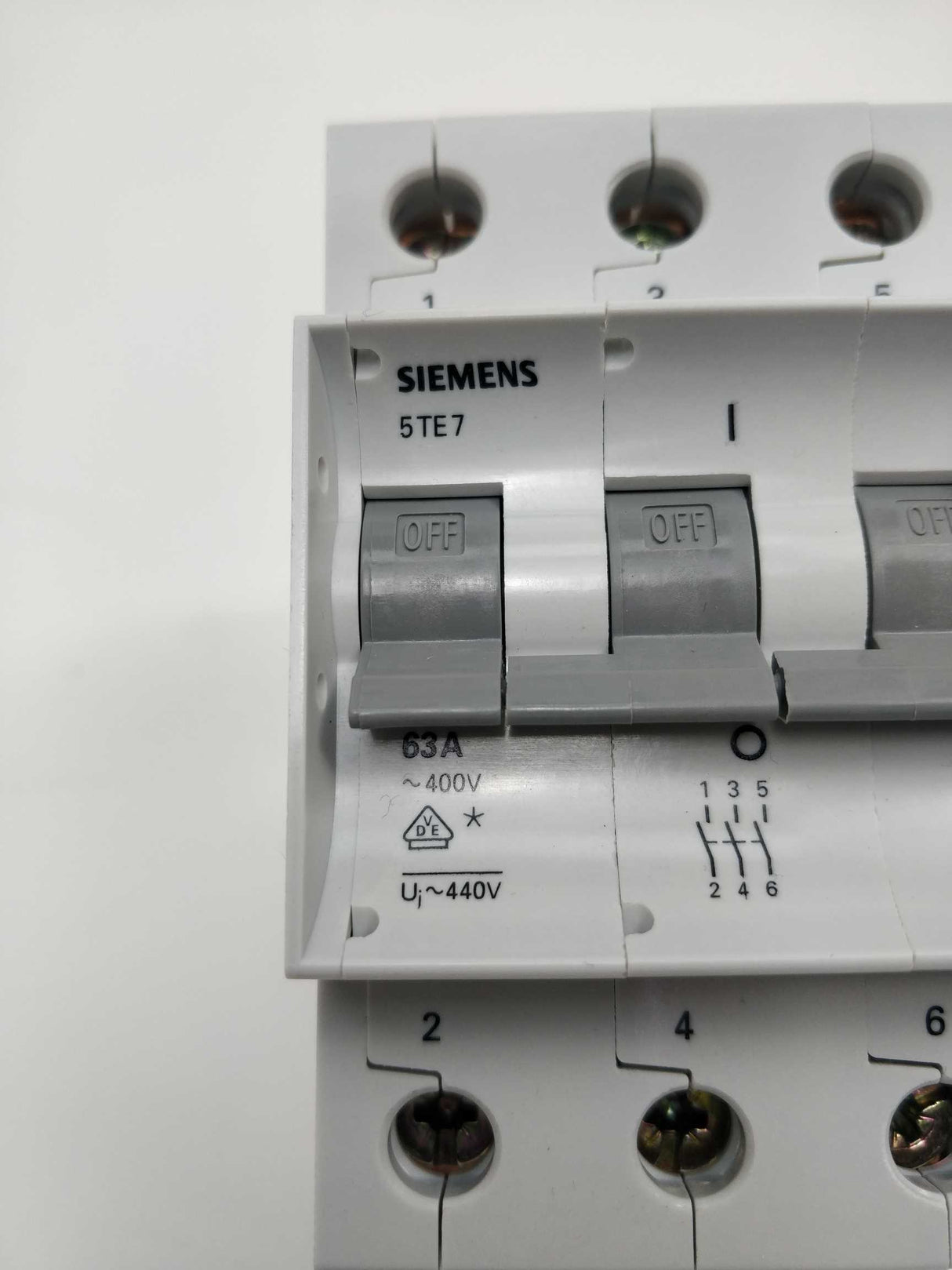 Siemens 5TE7 Circuit breaker 63A