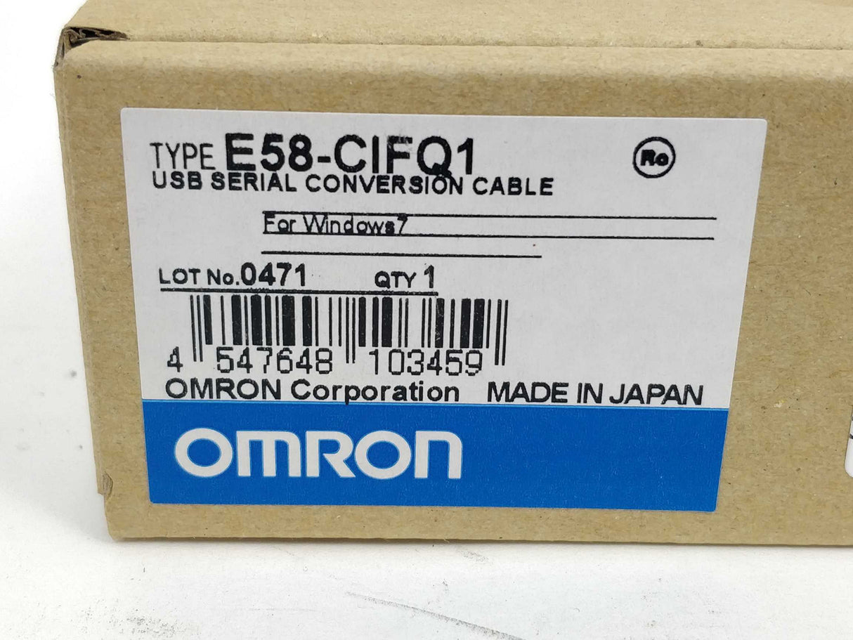 OMRON E58-CIFQ1 USB-Serial Conversion Cable