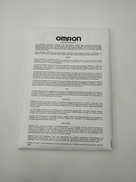 OMRON CX-Drive Software V2.21
