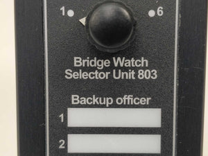 Uni-Safe Electronics 803 Bridge watch selector unit for BW-800