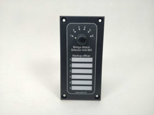 Uni-Safe Electronics 803 Bridge watch selector unit for BW-800