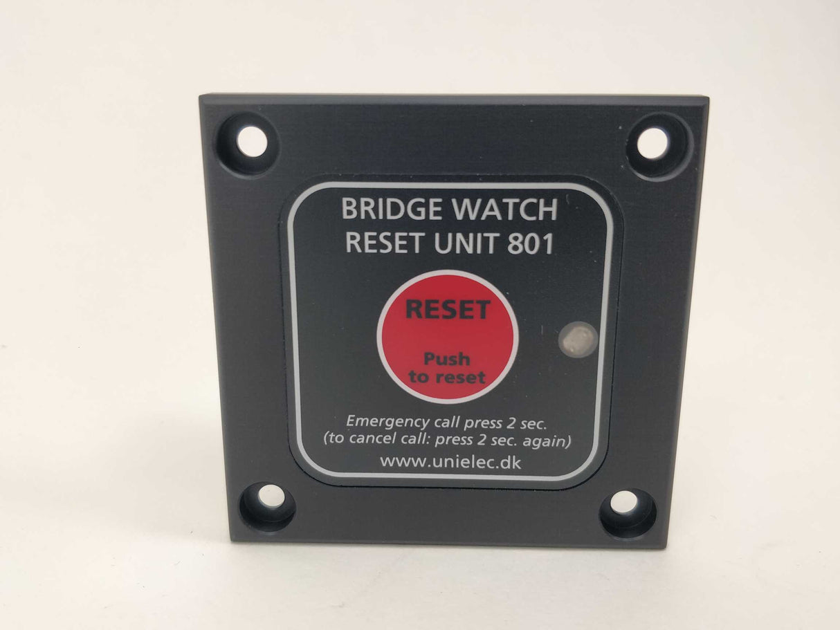 Uni-Safe Electronics 801 Bridge watch reset unit with visual alarm for BW-800