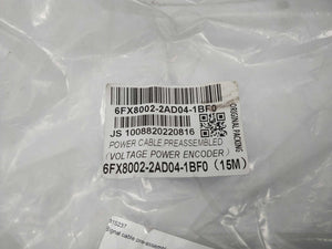 FOR Siemens 6FX8002-2AD04-1BF0 Power cable preassembled, 15M