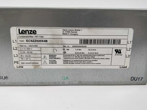 LENZE 13231459 ECSZZ020X4B RFI Filter for ECS Servo System