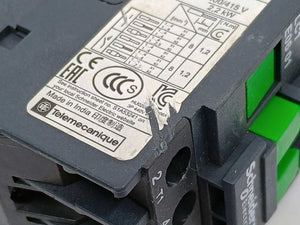 Schneider Electric LC1E0601B5S250 LC1E0601B5 EasyPact Contactor 24VAC Coil