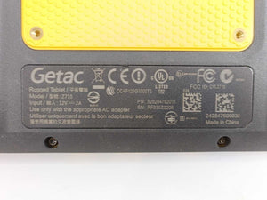 Getac Z710 526284762011 Rugged Tablet