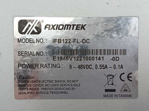 AXIOMTEK IFB122-FL-DC Industrial Box PC