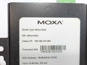 Moxa NPort 5232 Universal Communicator RS-232/422/485