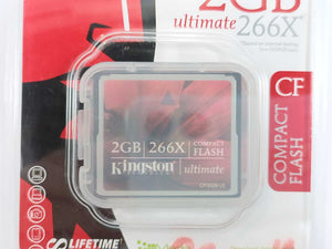 KINGSTON CF/2GB-U2 2GB Ultimate 226X Compact Flash Memory Card