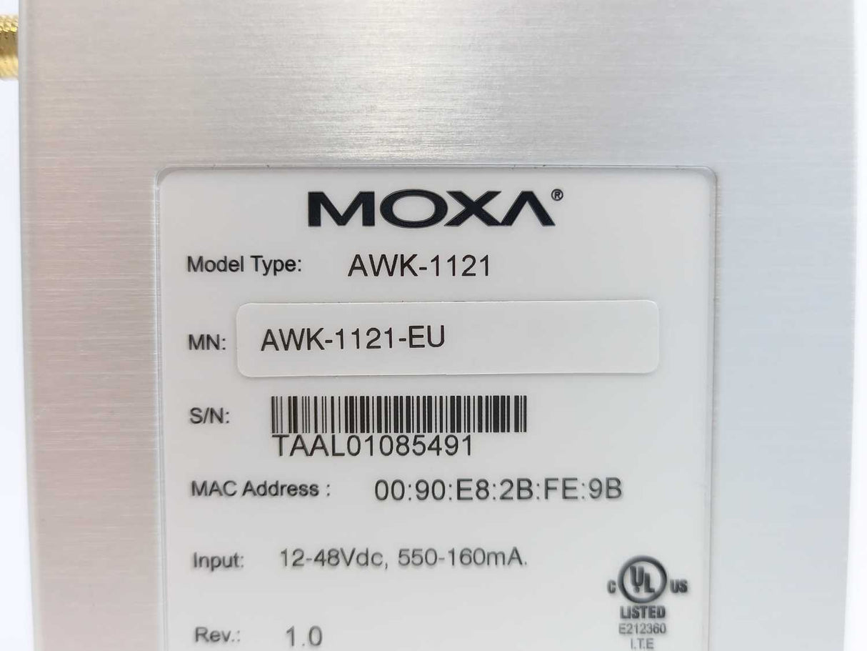 Moxa AWK-1121-EU Industrial 802.11 a/b/g Wireless Access Client