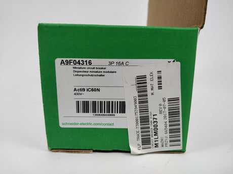 Schneider Electric A9F04316 Miniature cicuit breaker, iC60N