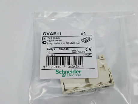 Schneider Electric GVAE11  Auxiliary Switch , 034343. 3PC