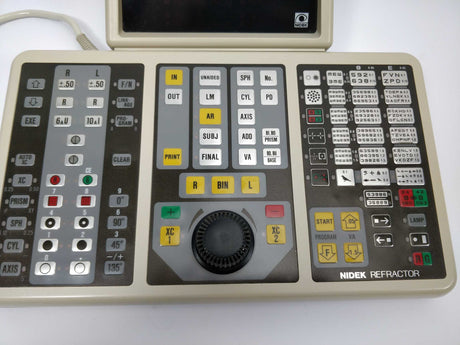 Nidek RT-1200 U Refractor Control Panel - Ophthalmic Equipment