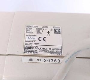 Nidek RT-2100 Ophtalmic Set CP-690, Magnon CP600