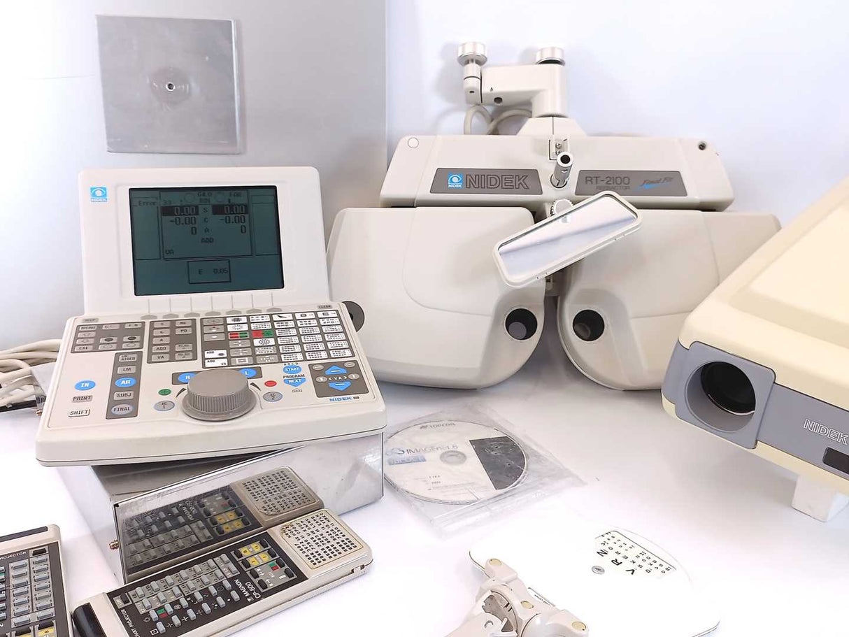 Nidek RT-2100 Ophtalmic Set CP-690, Magnon CP600