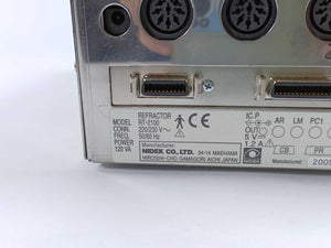 Nidek RT-2100 Refractor w/ Controler; CP-770; Power supply; Printer