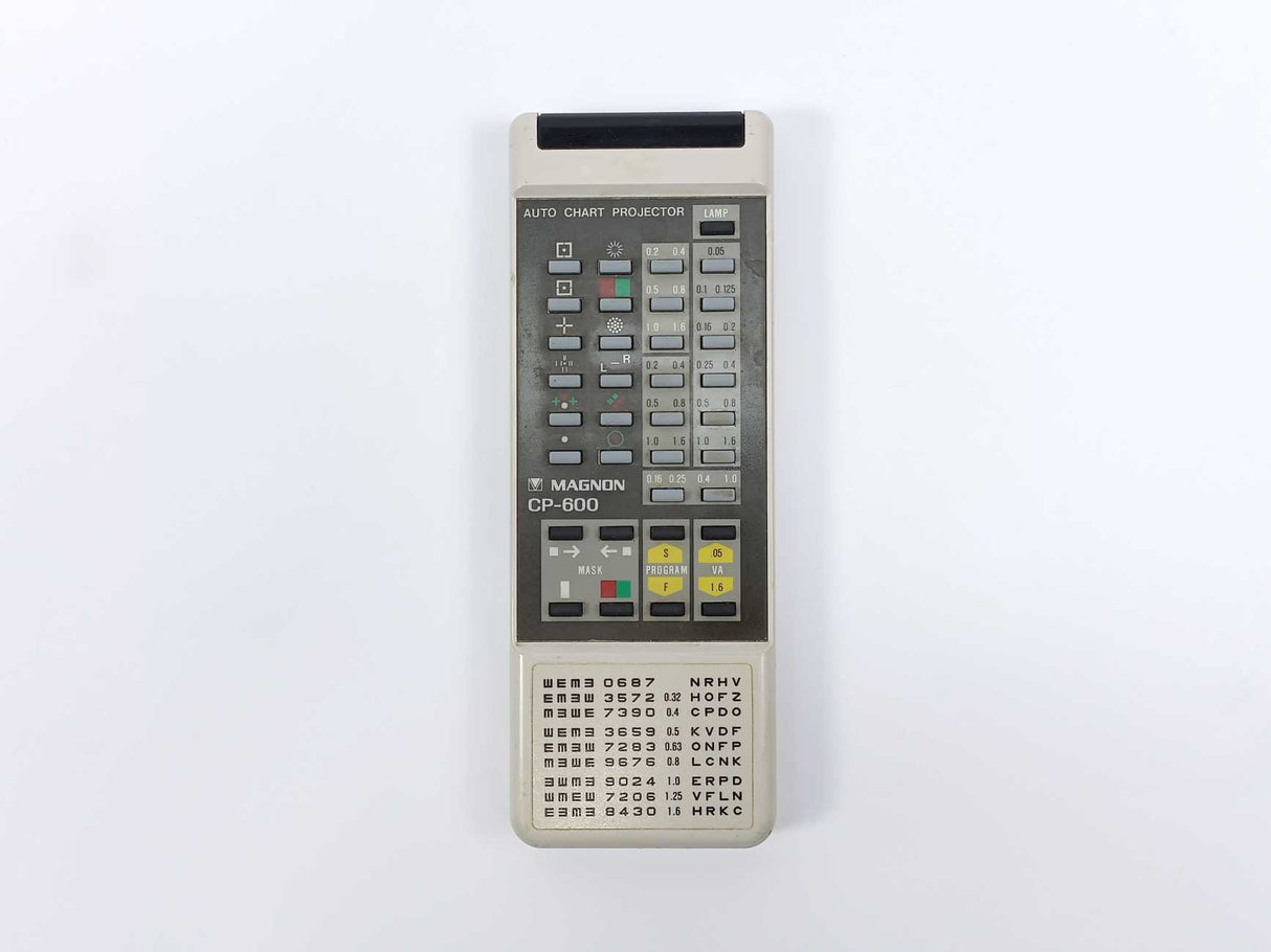 Magnon CP-600 Auto Chart Projector Remote