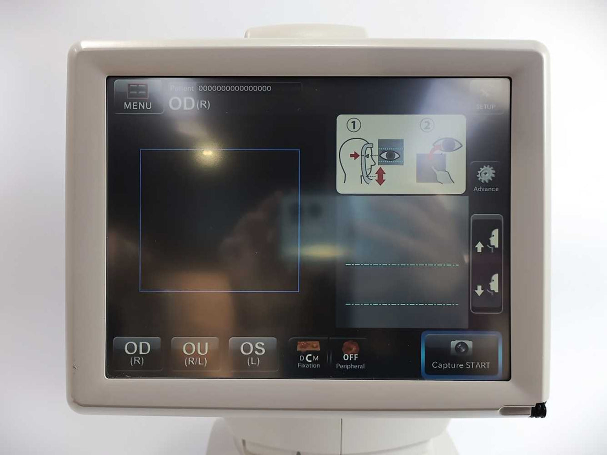 TOPCON TRC-NW400 Non-Mydriatic Retinal Camera, 100-240V, 50-60Hz, 120VA