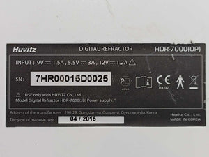 HUVITZ HDR-7000 (OP) Digital refractor Operation Panel
