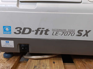 Nidek LE-7070 SX Patternless Lens Edger 3D fit