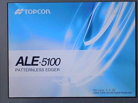 TOPCON ALE-5100 Patternless Ophthalmic Lens Edger