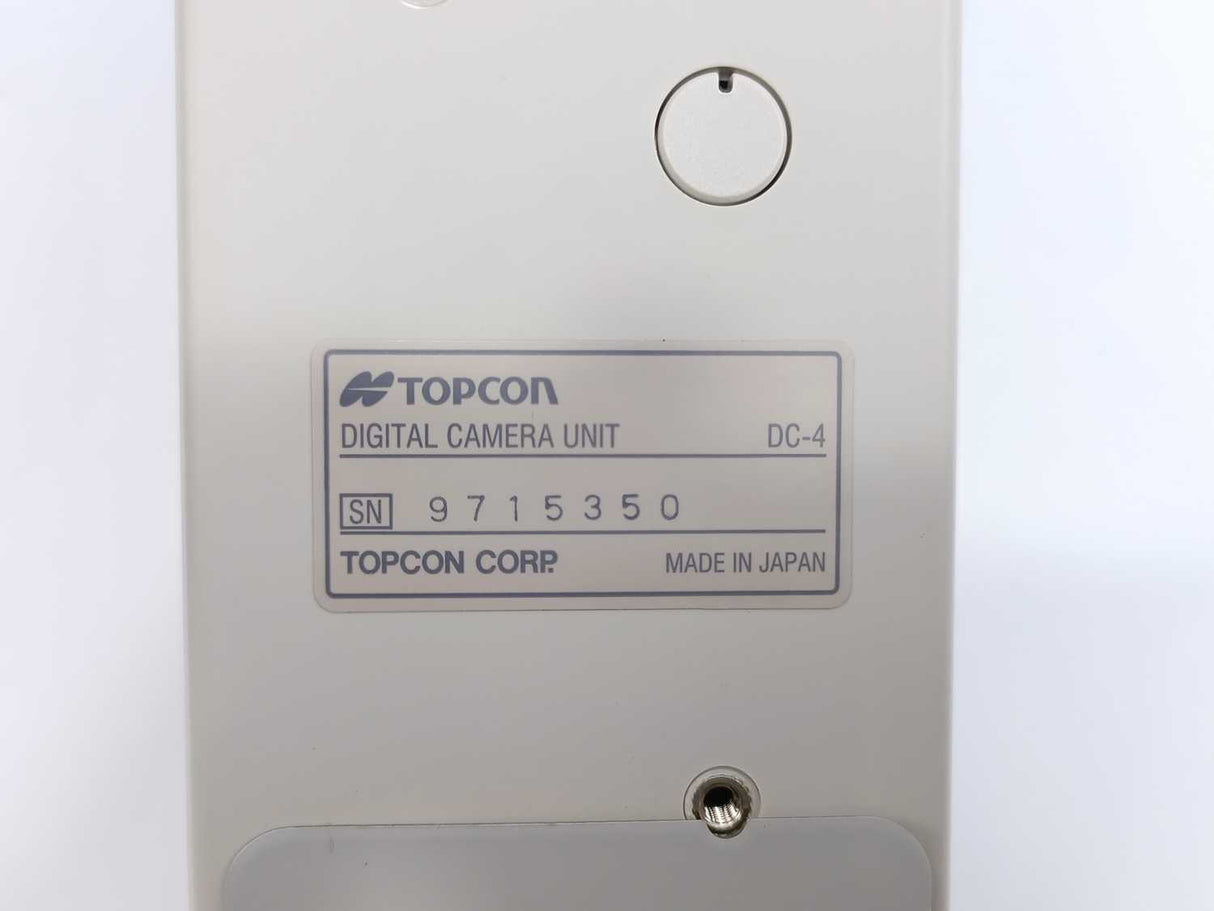 TOPCON DC-4 Ophthalmic Digital Camera