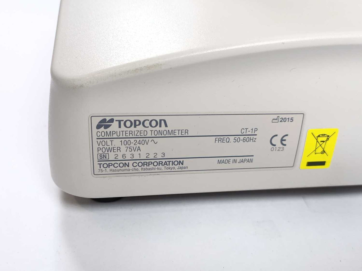 TOPCON CT-1P Ophthalmic Non-contact Tonometer