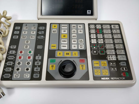 Nidek RT-1200 Refractor Control Panel - Ophthalmic Equipment
