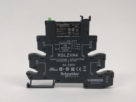 Schneider Electric RSL1AB4ND Plug-in relay & Socket RSLZVA4  4 Pcs.