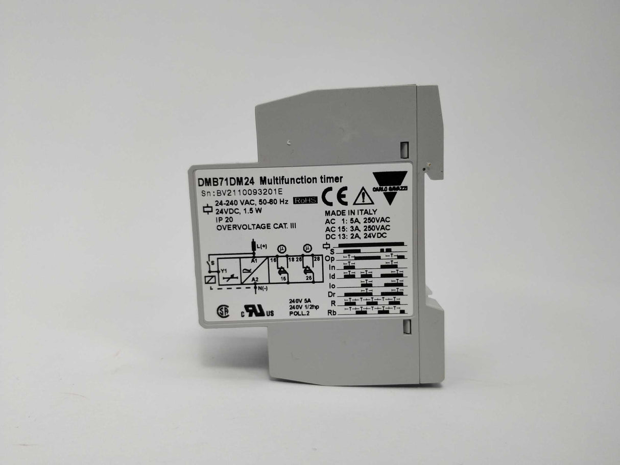 Carlo Gavazzi DMB71DM24 Multifunction timer