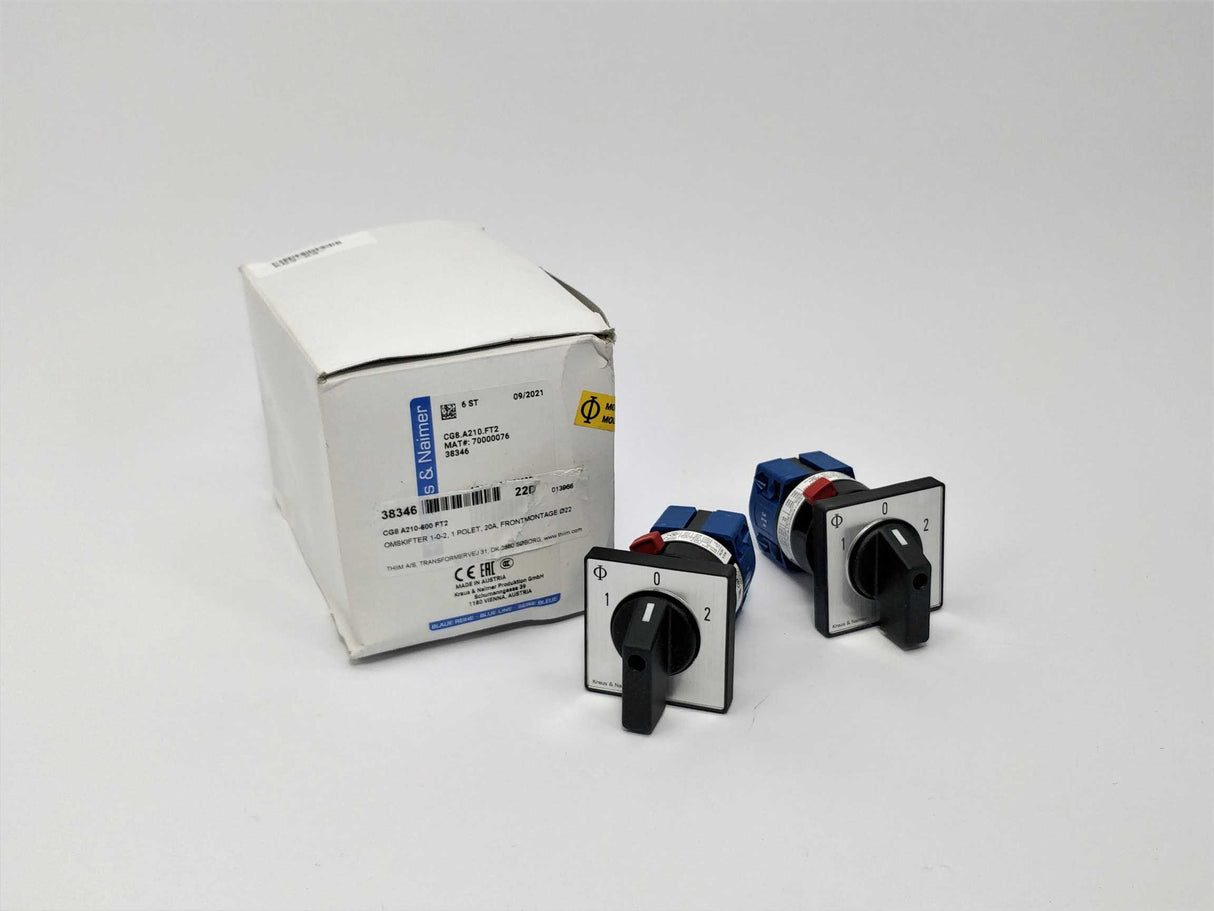 KRAUS & NAIMER CG8.A210.FT2 CG8 Switch 2pcs
