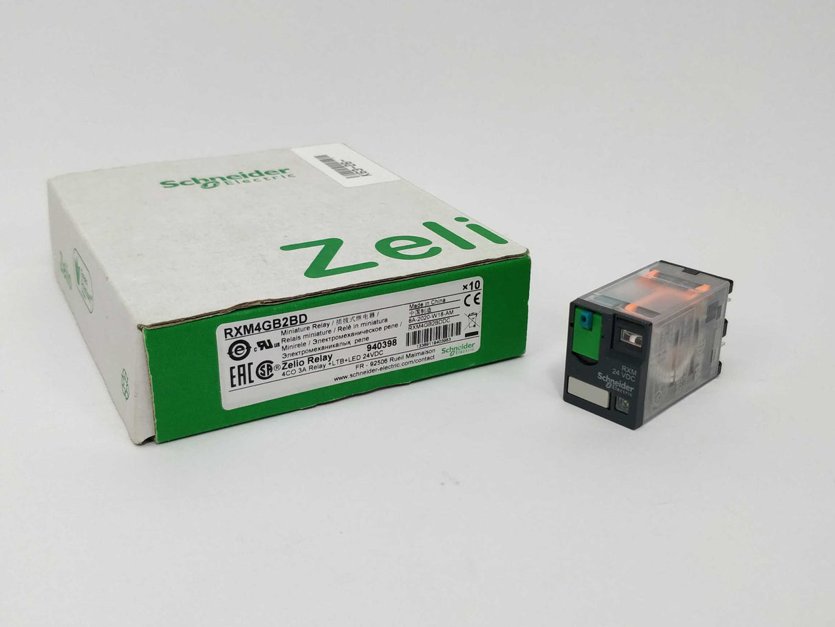 Schneider Electric RXM4GB2BD Miniature plug-in relay 10 pcs