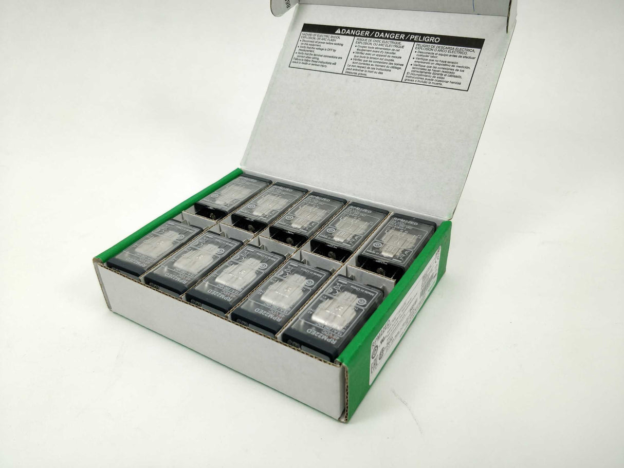Schneider Electric RPM22ED Plug-in Relay,  relays. 48VDC 10 Pcs