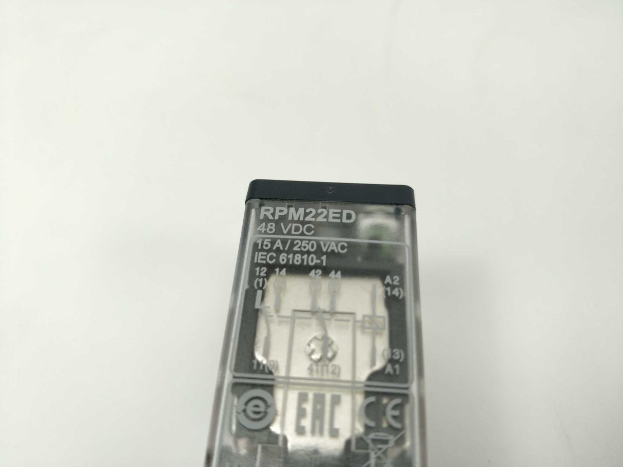 Schneider Electric RPM22ED Plug-in Relay,  relays. 48VDC 10 Pcs