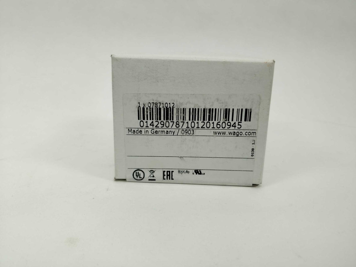 Wago 787-1012 Rail-Mounted Power Supply. 24VDC 2.5A